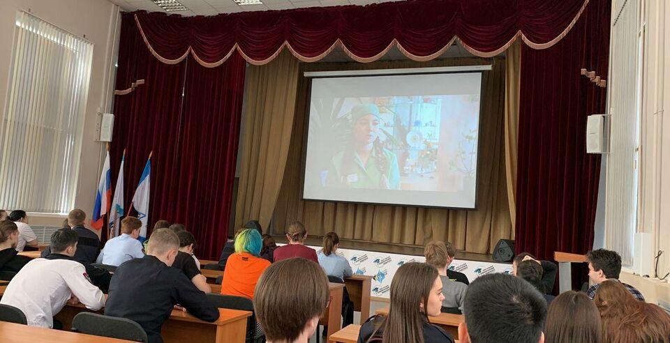 Беседа со студентами на Кожзаводской!